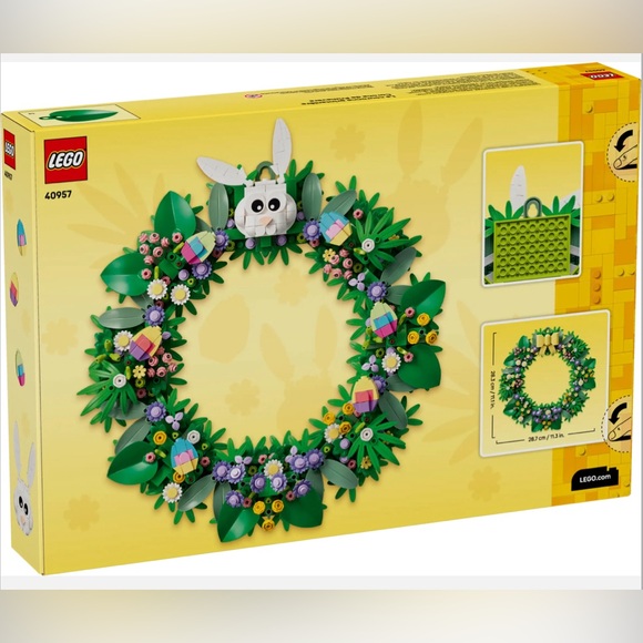 Spring Wreath 40957 NEW in Sealed Box
